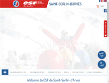 Tablet Screenshot of esf-saintsorlin.com